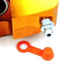 Caliper Nipple Dust Cover-Orange (1-Pack)