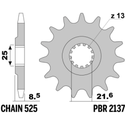 PBR Front Sprocket