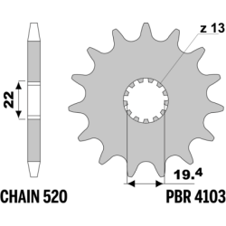 PBR Front Sprocket