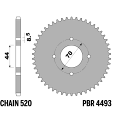 PBR Rear Sprocket