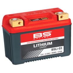 BS Lithium Battery 3Ah 140 CCA(A) 134*65*92