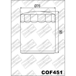 Champion Oil Filter-HF551