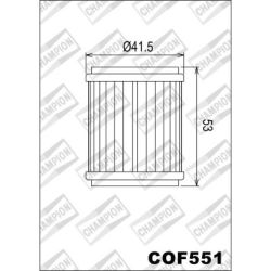 Champion Oil Filter-HF651