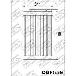 Champion Oil Filter(41*69mm)-HF655