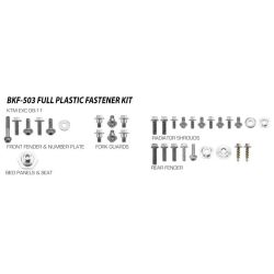 Plastics Fastener Kit-KTM