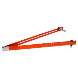 Folding Sag Scale Measuring Tool-Silver Alloy