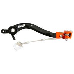 Rear Brake Pedal-KTM Orange
