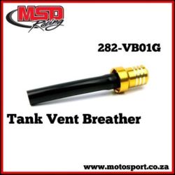 Tank Vent Breather-Gold