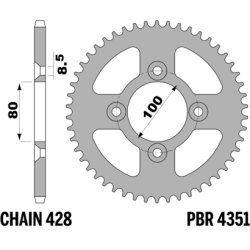 PBR Rear Sprocket