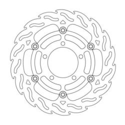 M-M Flame Disc-ZX-6R/ZX-6RR Right Front