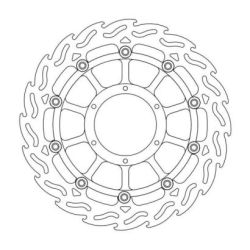 M-M Flame Disc-Honda Left Front