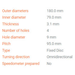 Moto-Master Disc-KX65 Front & Rear