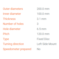 Moto-Master Disc-RM80/85 86-04 Front