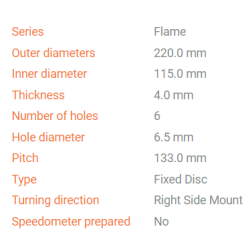 Moto-Master Disc - Front-TT600R/RE/E/S