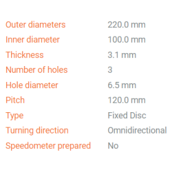 Moto-Master Disc-RM85/YZ80/85 Front