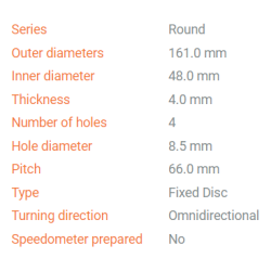Moto-Master Disc - Front