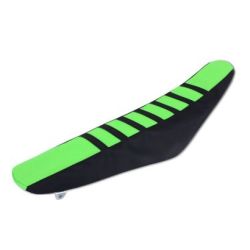 Gripper Seat Cover Blk/Green/Blk-KXF250 09-12/450 09-11
