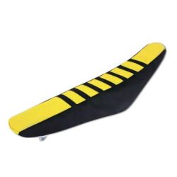 Gripper Seat Cover Blk/Yellow/Blk-RMZ450 08-17