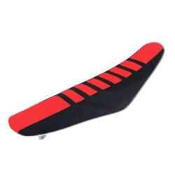 Gripper Seat Cover Black/Red Stripes-Beta