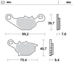 MM B/Pad FA230&396/FDB2133