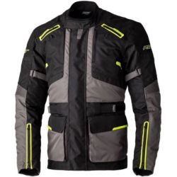RST Endurance Textile Jacket-Black/Grey/Yellow-2XL/48