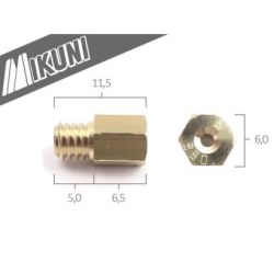 BWX 4/0402 Series Mikuni Main Jet-495 (5/Pack)