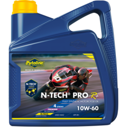 N-Tech Pro R+ 100% 10W60 4 Stroke 4 Litre (74333)