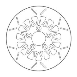 M-Master Harley Rialto Disc 260mm-Rear