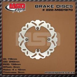 Rear Disc-CB600F/CBR600F/CB1000F