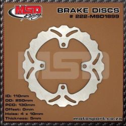 Rear Disc-Kawasaki ZX14/Versys/Z800