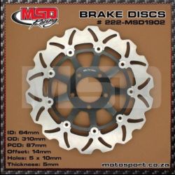 Wave Floating Front Disc-Suzuki GSF1200 Bandit