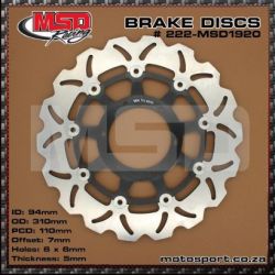 Wave Floating Front Disc-CBR600RR/CB1000R