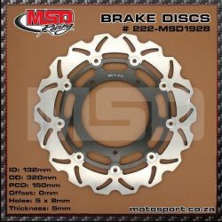 Wave Floating Front Disc-Yamaha R1/FZ1 Fazer