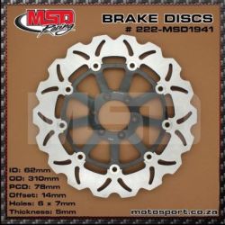 Wave Floating Front Disc-CBR1100XX Blackbird