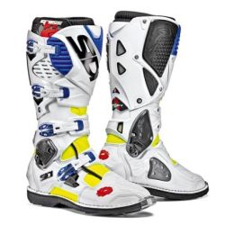 Crossfire 3-White/Yellow Flou/Blue UK 8