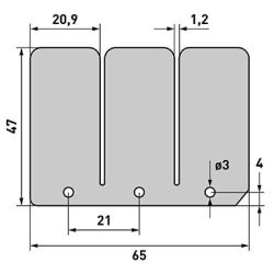 Carbono Carbon Reed CR250R 05-07