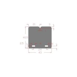 Carbono Carbon Reed-V-Force 3 Block