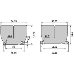 Carbono Carbon Reed-V-Force 3 Block
