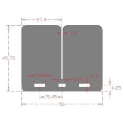 Carbono Carbon Reed-V-Force 3 Block