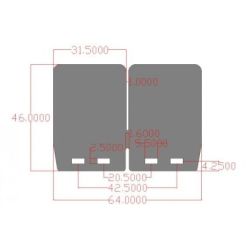 Carbono Carbon Reed-V-Force 4 Block