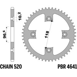 PBR Rear Sprocket