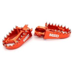 Wide Alloy F/Peg-Orange-KTM/Husqvarna/Sherco
