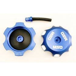 Alloy Gas Cap-Yam/Kaw/Suz-Blue