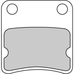 Ferodo Ecofriction Pad FA178/SFA257/SBS115
