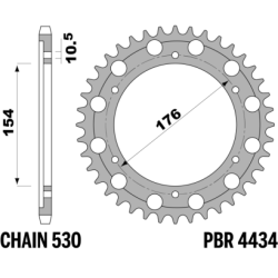 PBR Rear Sprocket