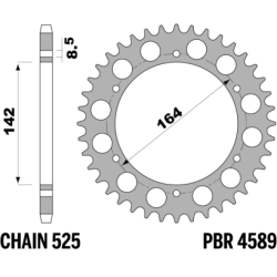 PBR Rear Sprocket