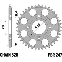 PBR Rear Sprocket