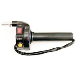 Universal Throttle Assembly with On/Off Switch & Start Button
