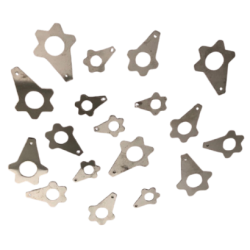 Safety Wire Mounting Plates Set-M6/M8/M10-18 pcs