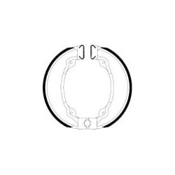 Ferodo Brake Shoe-Kymco EBC330/818